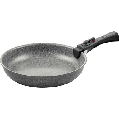 BALLARINI Torre Stegepande - 24cm, Grå, Keramisk Non-Stick, Italien BALLARINI Torre Stegepande - 24cm, Grå, Keramisk Non-Stick, Italien