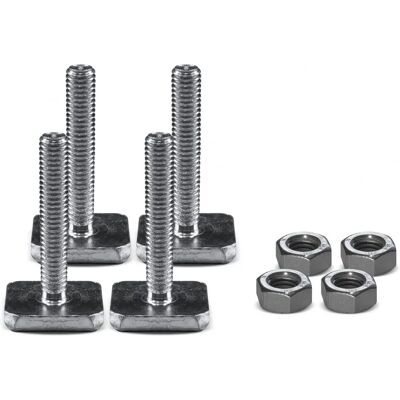 Menabo Mania T-Nut Roof Box Adapter Set - Roof Box Accessory Menabo Mania T-Nut Roof Box Adapter Set - Roof Box Accessory