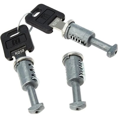 MENABO Roof Rack Locks - Tiger - Silver - Roof Rack Locks MENABO Roof Rack Locks - Tiger - Silver - Roof Rack Locks