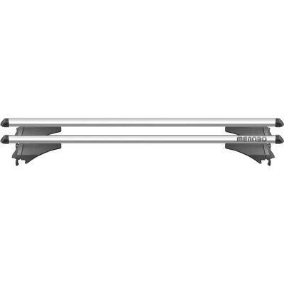 Střešní nosič MENABO Tiger Silver - 120cm, Hliník, 75kg Střešní nosič MENABO Tiger Silver - 120cm, Hliník, 75kg