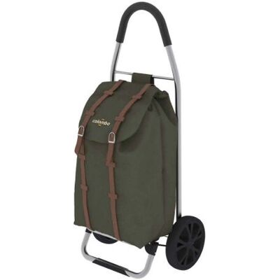 Wózek na zakupy Colombo DAKAR - Zielony, 40L - Torba na zakupy Wózek na zakupy Colombo DAKAR - Zielony, 40L - Torba na zakupy