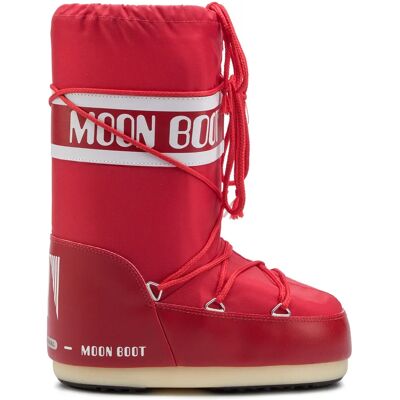 Moon Boot Nylon 14004400003 Zimowe Niemowlę Czerwony - Zimowe Buty Moon Boot Nylon 14004400003 Zimowe Niemowlę Czerwony - Zimowe Buty