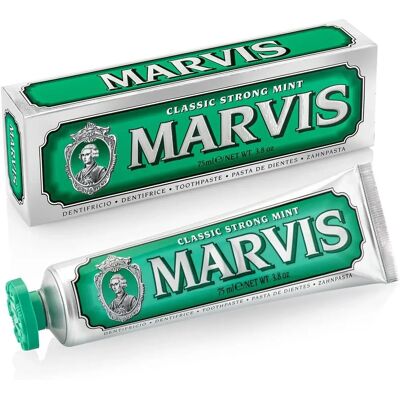 Pasta de Dientes Classic Menta Fuerte Marvis - 75ml Pasta de Dientes Classic Menta Fuerte Marvis - 75ml