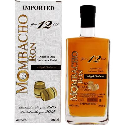 Mombacho 12 Jaar Sauternes Finish - Rum Mombacho 12 Jaar Sauternes Finish - Rum