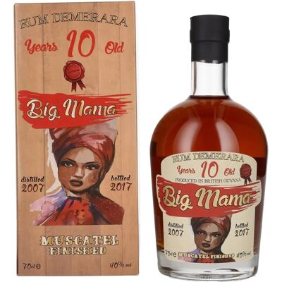Big Mama Rum Demerara 10 Jahre alt Muscatel Finish - Rum Big Mama Rum Demerara 10 Jahre alt Muscatel Finish - Rum