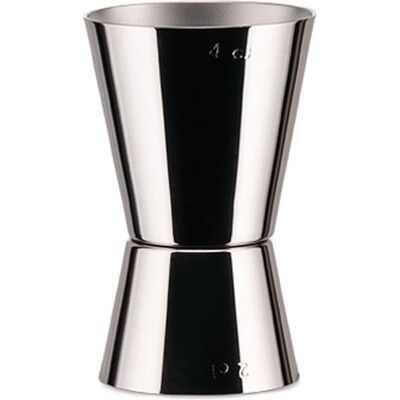 Alessi L865 Measuring Cup - 0.04 L - Stainless Steel Alessi L865 Measuring Cup - 0.04 L - Stainless Steel