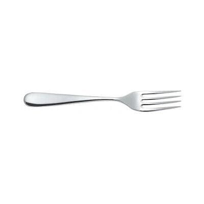 Fourchette de table en acier inoxydable Alessi 5180/2 - Nuovo Milano - 6 pièces - Publicité Fourchette de table en acier inoxydable Alessi 5180/2 - Nuovo Milano - 6 pièces - Publicité