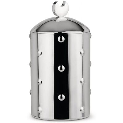Alessi CB01 Βάζο - Κουζινικό Δοχείο από Ανοξείδωτο Ατσάλι με Αλουμίνιο Κουμπί - 114cl Alessi CB01 Βάζο - Κουζινικό Δοχείο από Ανοξείδωτο Ατσάλι με Αλουμίνιο Κουμπί - 114cl