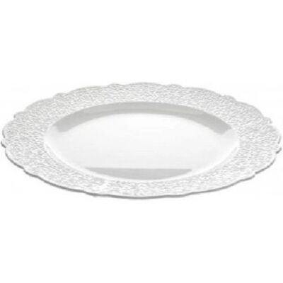Assiette à Dîner en Porcelaine Blanche - Alessi MW01/21 Assiette à Dîner en Porcelaine Blanche - Alessi MW01/21