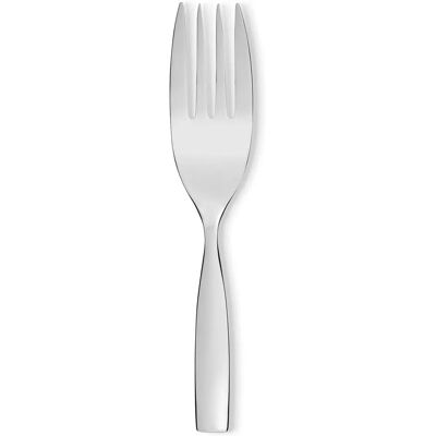 Alessi Dressed Serving Fork - Stainless Steel, Designer Marcel Wanders Alessi Dressed Serving Fork - Stainless Steel, Designer Marcel Wanders