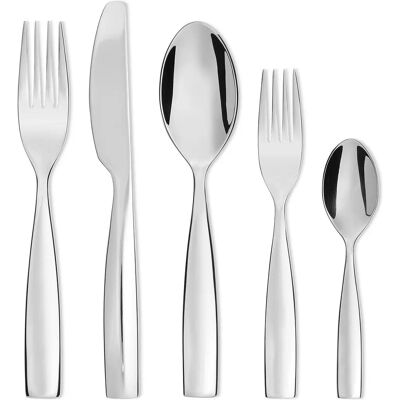 Set de Cubertería Plateada Alessi MW03S5 - Cuchillo de Cocina Set de Cubertería Plateada Alessi MW03S5 - Cuchillo de Cocina
