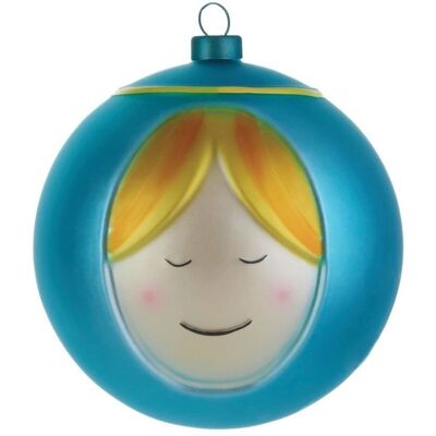 Ornement de Noël Madonna d'Alessi - Verre soufflé fait main - Publicité Ornement de Noël Madonna d'Alessi - Verre soufflé fait main - Publicité