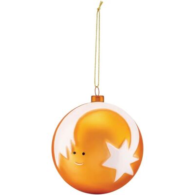 Enfeite de árvore de Natal Stella Cometa Laranja - Decoração de Natal Enfeite de árvore de Natal Stella Cometa Laranja - Decoração de Natal