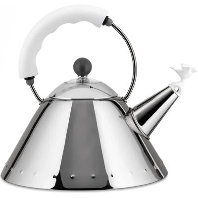 Alessi 9093 - Bouilloire BLANCHE (9093WI) Alessi 9093 - Bouilloire BLANCHE (9093WI)