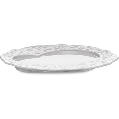 Alessi MW01/94 Ensemble de 4 Assiettes Petit Déjeuner Dressed en Porcelaine Alessi MW01/94 Ensemble de 4 Assiettes Petit Déjeuner Dressed en Porcelaine