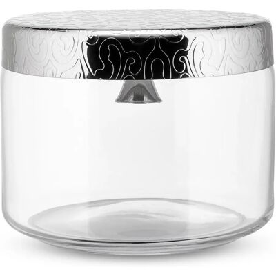 Alessi MW29 Sklenice na sušenky - Dressed Kolekce, 3L, Sklo a Nerezová ocel Alessi MW29 Sklenice na sušenky - Dressed Kolekce, 3L, Sklo a Nerezová ocel