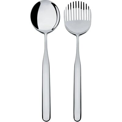 Alessi IS02/14 Silber Salatbesteck - Servierset Alessi IS02/14 Silber Salatbesteck - Servierset