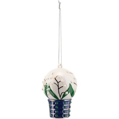 Alessi MJ163 Dekoracyjna Statua - Ręcznie malowane porośla, Inspirowane jajkami Fabergé, Kolekcja Jori, Bogaty detal, Unikatowy prezent Alessi MJ163 Dekoracyjna Statua - Ręcznie malowane porośla, Inspirowane jajkami Fabergé, Kolekcja Jori, Bogaty detal, Unikatowy prezent