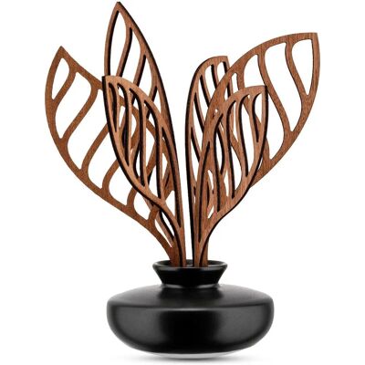 Diffusore foglia in mogano Alessi MW645SB - Fragranza per la casa Diffusore foglia in mogano Alessi MW645SB - Fragranza per la casa
