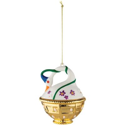 Alessi Marcello Jori Wielokolorowa Kulka Świąteczna - Figuryna Dekoracyjna Alessi Marcello Jori Wielokolorowa Kulka Świąteczna - Figuryna Dekoracyjna