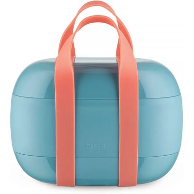 Alessi Blå Thermoplastisk Lunchbox - Food à porter - Lunchbox Alessi Blå Thermoplastisk Lunchbox - Food à porter - Lunchbox