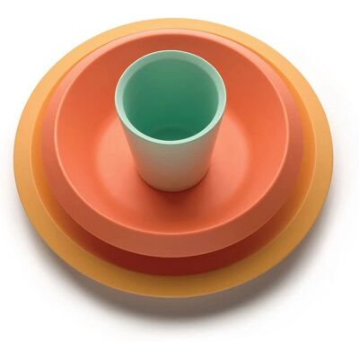 Alessi Giro Kids Juego de Vajilla - Colorido Infantil - Kids Tableware Set Alessi Giro Kids Juego de Vajilla - Colorido Infantil - Kids Tableware Set