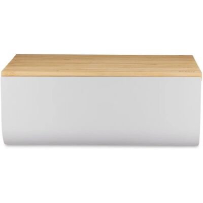Alessi BG03 WG Warme Grau Brotkasten mit Bambus Alessi BG03 WG Warme Grau Brotkasten mit Bambus