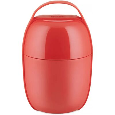Alessi SA03R Kompaktowy pojemnik na lunch z 2 przegródkami Alessi SA03R Kompaktowy pojemnik na lunch z 2 przegródkami