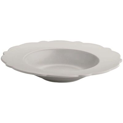 Alessi Dressed Air Hellgrau Tiefer Teller - Deep Plate Alessi Dressed Air Hellgrau Tiefer Teller - Deep Plate