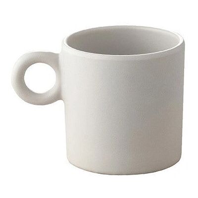 Tasse à café en mélamine grise Alessi MW72/76LG - Type de café Tasse à café en mélamine grise Alessi MW72/76LG - Type de café