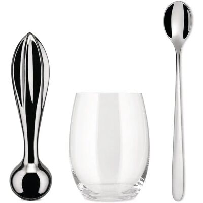 Alessi - Cocktail Bar Set - Edelstahl & Glas Alessi - Cocktail Bar Set - Edelstahl & Glas