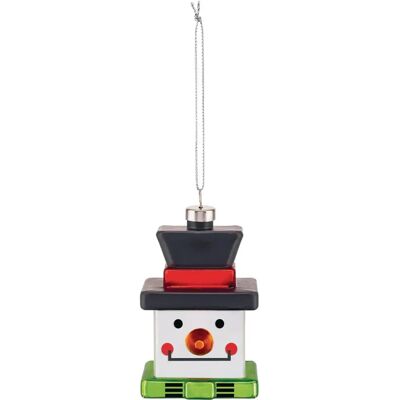 Ozdoba świąteczna Alessi GJ023 - Vintage Śnieżna Kula, Cubik, Noël Ozdoba świąteczna Alessi GJ023 - Vintage Śnieżna Kula, Cubik, Noël