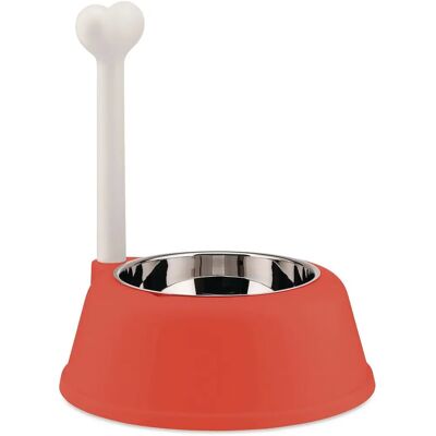 Alessi Miriam Mirri Hunde-/Katzenschale - 1,5L, Orange, Herausnehmbare Edelstahl-Einsatz Alessi Miriam Mirri Hunde-/Katzenschale - 1,5L, Orange, Herausnehmbare Edelstahl-Einsatz
