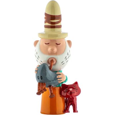 Figurka z porcelany Alessi AGJ01 10 - Ręcznie malowana, Wielokolorowa Figurka z porcelany Alessi AGJ01 10 - Ręcznie malowana, Wielokolorowa