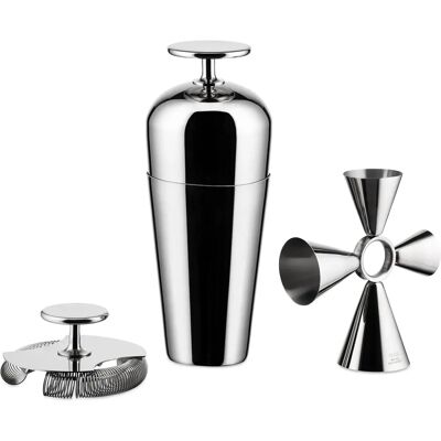Alessi - The Tending Box Set à cocktail, 3 pcs., acier inoxydable Alessi - The Tending Box Set à cocktail, 3 pcs., acier inoxydable