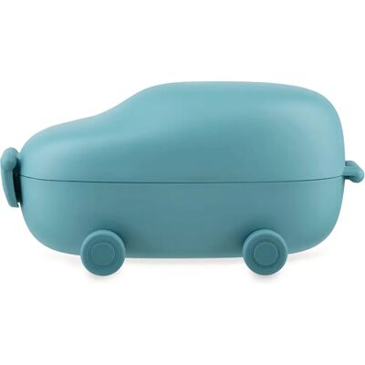 Alessi Dziecięca Pudełko na Lunch - Automodel - Plastik bez BPA - 2 Przedziały - 60cl Alessi Dziecięca Pudełko na Lunch - Automodel - Plastik bez BPA - 2 Przedziały - 60cl