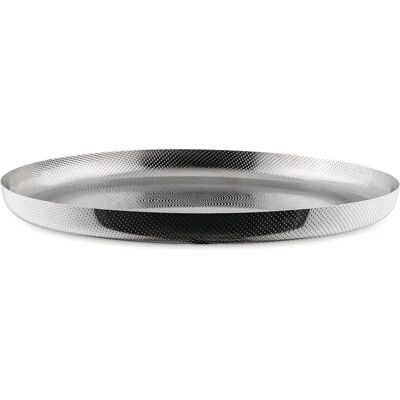 Alessi Modell JM14/35 Schwarzes Strukturierte Stahl Tablett - Tablett Alessi Modell JM14/35 Schwarzes Strukturierte Stahl Tablett - Tablett