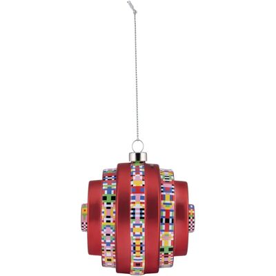 Alessi Modèle ESA06 6 Ornement de Noël Decoré à la Main - Sapin de Noël - Publicité Alessi Modèle ESA06 6 Ornement de Noël Decoré à la Main - Sapin de Noël - Publicité