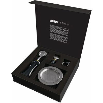 Alessi Anna G. Korkenzieher & Weinverschluss Geschenkset - Weinaccessoires Alessi Anna G. Korkenzieher & Weinverschluss Geschenkset - Weinaccessoires