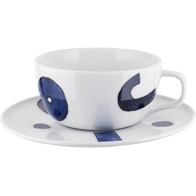 Alessi - Coffret de Tasses à Café Itsumo - Bleu - Porcelaine - Designer Samiro Yunoki Alessi - Coffret de Tasses à Café Itsumo - Bleu - Porcelaine - Designer Samiro Yunoki