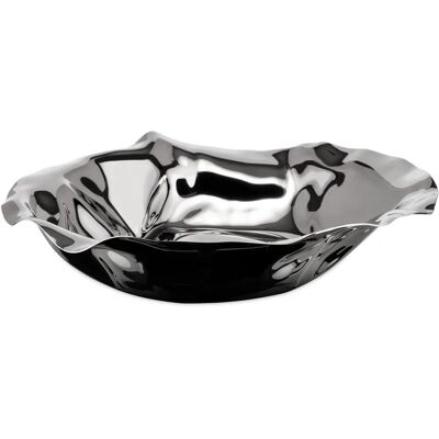 Alessi Sarria Rustfritt stål fruktskål - Rund, Designer Lluis Clotet Alessi Sarria Rustfritt stål fruktskål - Rund, Designer Lluis Clotet