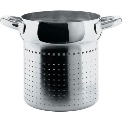 Alessi Mami Silver Kitchen Accessory Set - Pasta Strainer & Tools Alessi Mami Silver Kitchen Accessory Set - Pasta Strainer & Tools