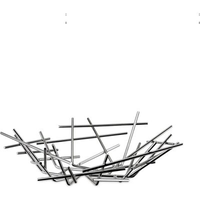 Alessi 'Blow Up' Basket - Stainless Steel - Designer Fratelli Campana - Fruit Bowl Alessi 'Blow Up' Basket - Stainless Steel - Designer Fratelli Campana - Fruit Bowl
