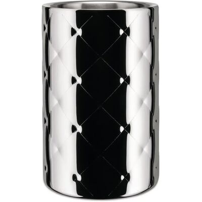 Alessi MSA11 Wine Bottle Holder - Stainless Steel Thermal Insulated Alessi MSA11 Wine Bottle Holder - Stainless Steel Thermal Insulated