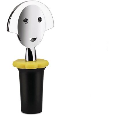 Alessi AAM06B Černý zátka na láhve - Bottle Stopper Alessi AAM06B Černý zátka na láhve - Bottle Stopper