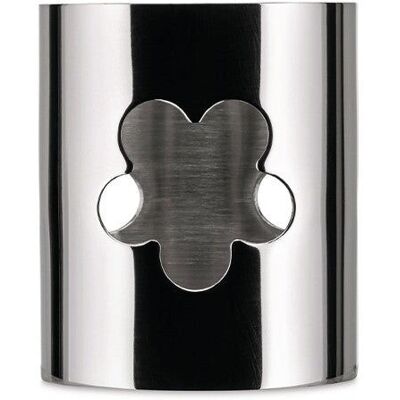 Alessi AKK10F Stainless Steel Napkin Holder - Girotondo Flower Design Alessi AKK10F Stainless Steel Napkin Holder - Girotondo Flower Design