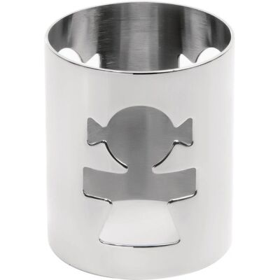 Alessi Kroužek na ubrousky - Stainless steel - 9x5.4x12.5cm - Napkin Ring Alessi Kroužek na ubrousky - Stainless steel - 9x5.4x12.5cm - Napkin Ring