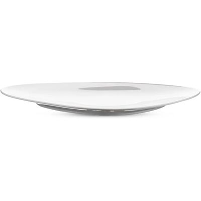 Alessi Fm10/1 Collection Colombina Assiette en Porcelaine, Set de 6 - Publicité Alessi Fm10/1 Collection Colombina Assiette en Porcelaine, Set de 6 - Publicité
