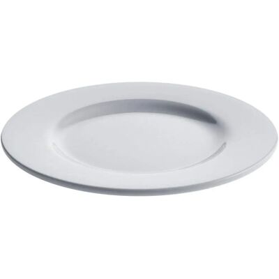 Ensemble de 4 assiettes à dessert Alessi Model PlateBowlCup - Blanc, 20cm Ensemble de 4 assiettes à dessert Alessi Model PlateBowlCup - Blanc, 20cm