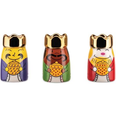 Alessi AMGI10SET1 Vis män - Figurer Alessi AMGI10SET1 Vis män - Figurer